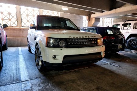 The Range Rover, cleaned up a little bit