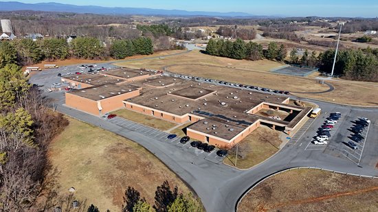 Beverley Manor Middle School.  This was the last of three middle schools that Augusta County built to the same design, opening in 1989.