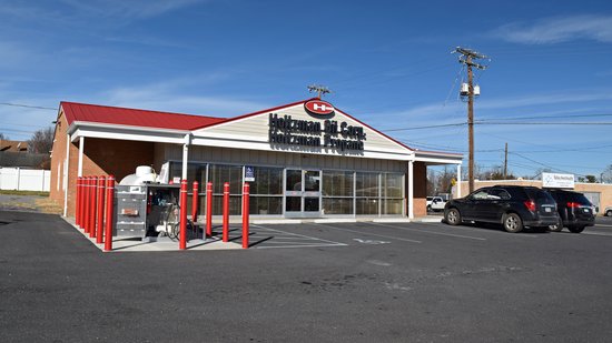 Holtzman Propane building in Verona, housed in a former 7-Eleven.  This building was still 7-Eleven as recently as 2012, according to Google Street View.