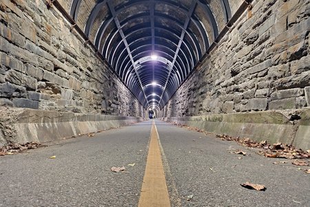 The Wilkes Street Tunnel, photographed November 23, 2022.