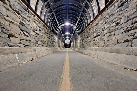 The Wilkes Street Tunnel, photographed November 23, 2022.