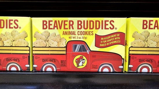 Buc-ee's private label animal crackers.  We didn't get these, but they were kind of cool looking.