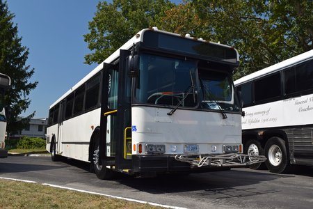 Frank Cardona's bus, a 2006 Orion V, one of four former Bee-Line buses at the show.  Frank was the operator for the second half of the ride on bus 97 during the DASH Orion V farewell event.