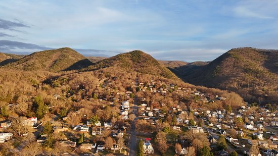 Mountains in Buena Vista, Virginia.