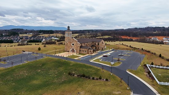 St. John the Evangelist Catholic Church.  I didn't recognize this church when I spotted it nearby, and when I looked into it, the building was only built a few years ago.  Not a bad looking church, if kind of generic.