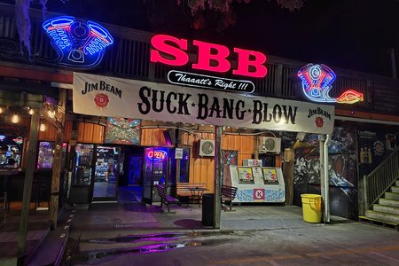 Exterior of Suck Bang Blow