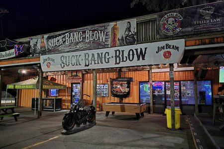 Exterior of Suck Bang Blow