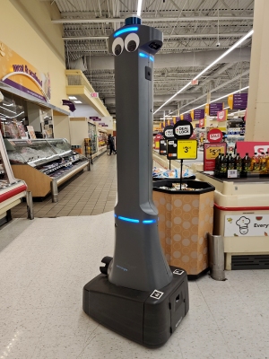 "Marty" robot.  That was a first for me, as I've seen them in Giant-PA stores before, but never at Giant-MD.