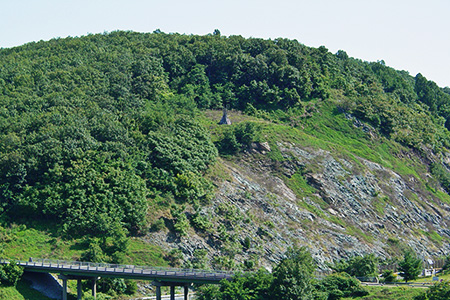 This one was irrelevant to the set, but it shows the tepee made out of sticks that once existed on the mountain.  It appeared a few years prior to this photo shoot, and lasted about twenty years.  Nobody that I am aware of knows why it was built there.  I photographed it up close in 2020 using the drone, and at that time, it was a shadow of its former self.  The tepee is completely gone now.