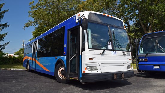 Former Dutchess County Public Transit bus 103, a 2010 Orion VII Next Generation owned by Aahd Tahar.