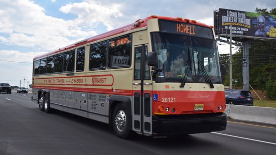 Former NJ Transit 20121, painted in heritage livery.