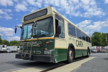 Biscuit has arrived at Thermo King in order to get her air conditioning unit repaired.