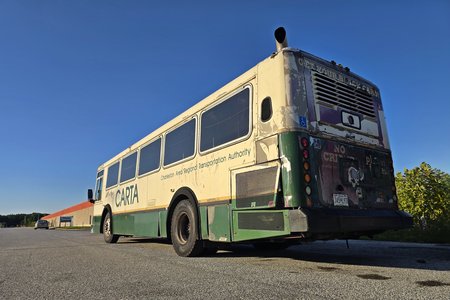 Biscuit has safely arrived at Johnson & Towers, where she will hopefully get all of her remaining mechanical issues addressed.