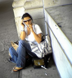 Gemini blooper of the Union Station smoker girl