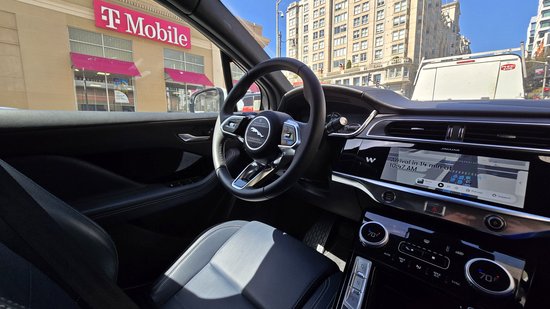 The first of several rides that I took in a Waymo car.  These were fully autonomous cars that functioned as taxicabs.  I enjoyed the novelty of the experience, and the price was similar to that of a conventional cab.