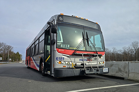 6181, parked at the Manassas rest area, which is outside of the Metro service area.  Being outside of the service area was good, because that meant that no one would expect us to pick them up or get mad when we didn't.