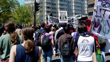 As we approach Dupont Circle, the march is still full of energy!