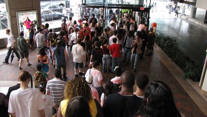 Zombies in the mall...