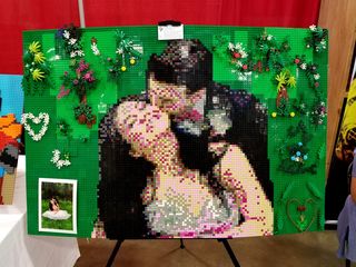 "A Night to Remember" by Tyler Haney of Allentown, Pennsylvania.  Recreation of a photo in Lego.