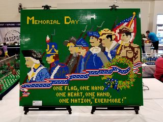 Memorial Day illustration, based on a World War I-era postcard.