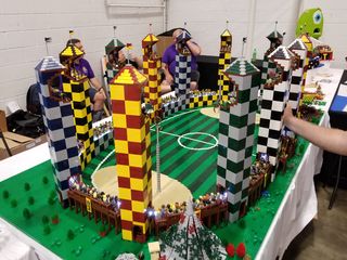 And finally, Quidditch Stadium from Harry Potter.