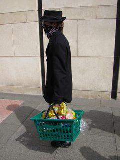 And all the while, still carrying the basket of food for the picnic we never were able to have.