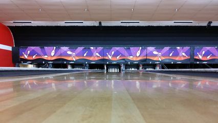 We later went bowling at a duckpin facility south of Baltimore.