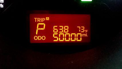 On August 27, the Soul reached a milestone: 50,000 miles.