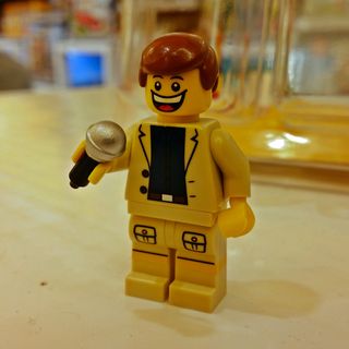 On December 30, I hit up Tysons Corner with Elyse. At the Lego store, I saw this little minifigure, and said about it on Instagram, "Doesn't he look like one of those awful televangelists or something? Call now to place your vows. All major credit cards accepted!"