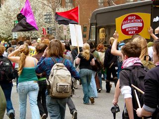 The march is underway!