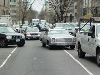 All the while, traffic was snarled as we blocked streets with our march.