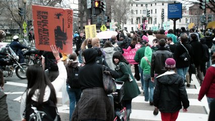 The final approach to Dupont Circle.