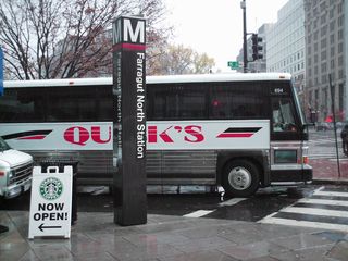 Quick's bus in DC.