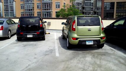 Parked next to another Soul on the roof of the P Street Whole Foods store in DC on May 3.