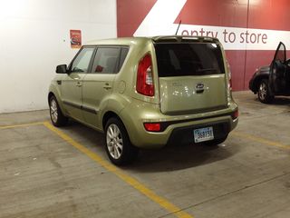 This is me being a bit of a smartass.  On September 7, while parking in the garage at the Safeway in Olney, I spotted this sign that says "preferred parking for green vehicles".  Don't mind if I do.  I know what they intended, but that's not what they said.