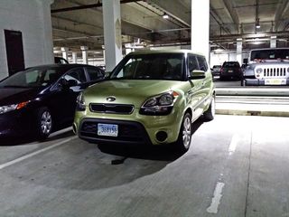 The Soul's first trip to New York City, June 9, 2015.  In this case, I parked the Soul in a parking garage at Journal Square station in Jersey City.
