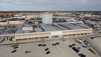 JCPenney store at Golf Mill Shopping Center.