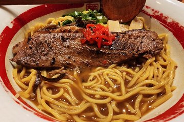 My meal at Kinton Ramen.  It was quite good, as was to be expected from Kinton Ramen.