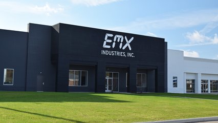 EMX Industries, housed in the forrmer OfficeMax space.