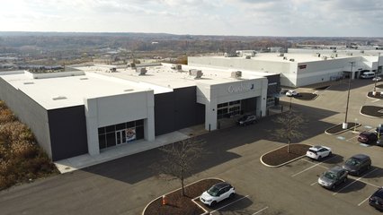 Former PetSmart building, now a Goodwill store.  The vacant space to the left of the Goodwill, to my knowledge, has never housed a tenant, and was left half-constructed until the shopping center's repositioning in 2021, when it was finally completed.