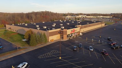 Big Dee's, housed in a former Walmart building.