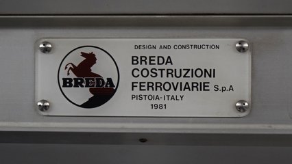 There's a logo that I had not seen in quite a while.  RTA's LRVs were manufactured by Breda Costruzioni Ferroviarie, the same Breda that made the WMATA 2000, 3000, and 4000-Series railcars.