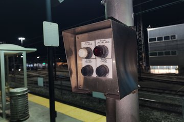 Route selector box at East 55th Street.