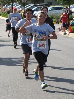 On Memorial Day, I came out to cheer my friend Suzie (#545) and her brother Carlos (#546) on as they did the Jeremy's Run 5K, which raised money for a number of different local charities.