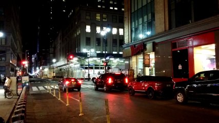 A Wendy's, directly across Fifth Avenue from the Empire State Building.