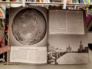 On January 7, Elyse and I visited the book sale at the Wheaton Library and found this gem about the Soviet Union, published in 1965.