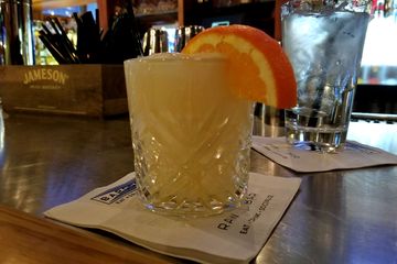 On February 5, Elyse and I went up to Fells Point, where we went to Bond Street Social and Barcocina to redeem some gift cards.  At Bon Street Social, Elyse got an orange whip, among other drinks.  At Barcocina, I got chili, while Elyse got some dessert tacos.