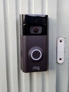 On February 19, I finally got a proper doorbell, as I installed a battery-powered Ring device next to the door.