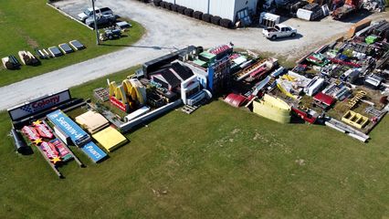 The grounds of Reese Sign Services contained the signs for many well-known brands, including McDonald's, Michaels, Sherwin-Williams, Quality Inn, and a whole host of other national and regional companies.