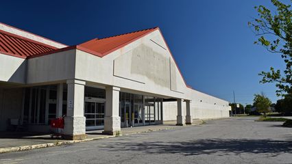 The former Kmart in Rocky Mount.  This store closed in 2016, and is still vacant.